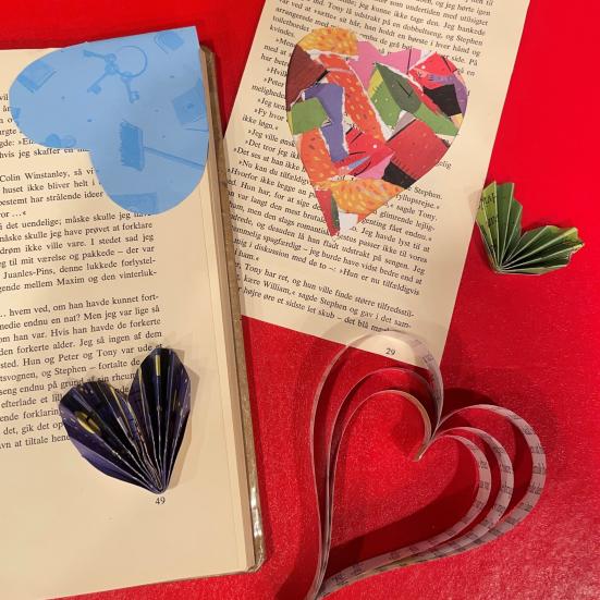 Hjerter af kasserede bøger