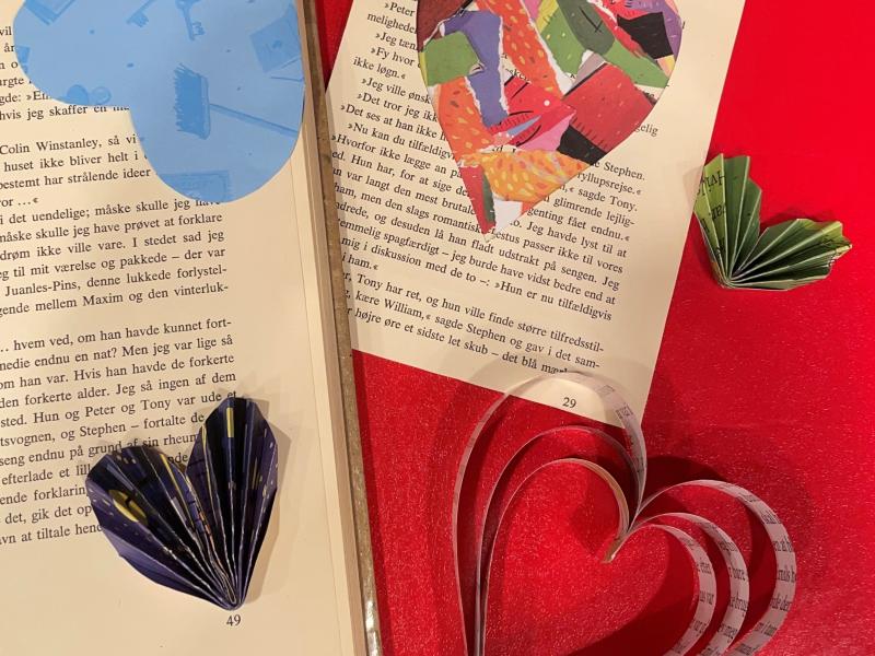 Hjerter af kasserede bøger